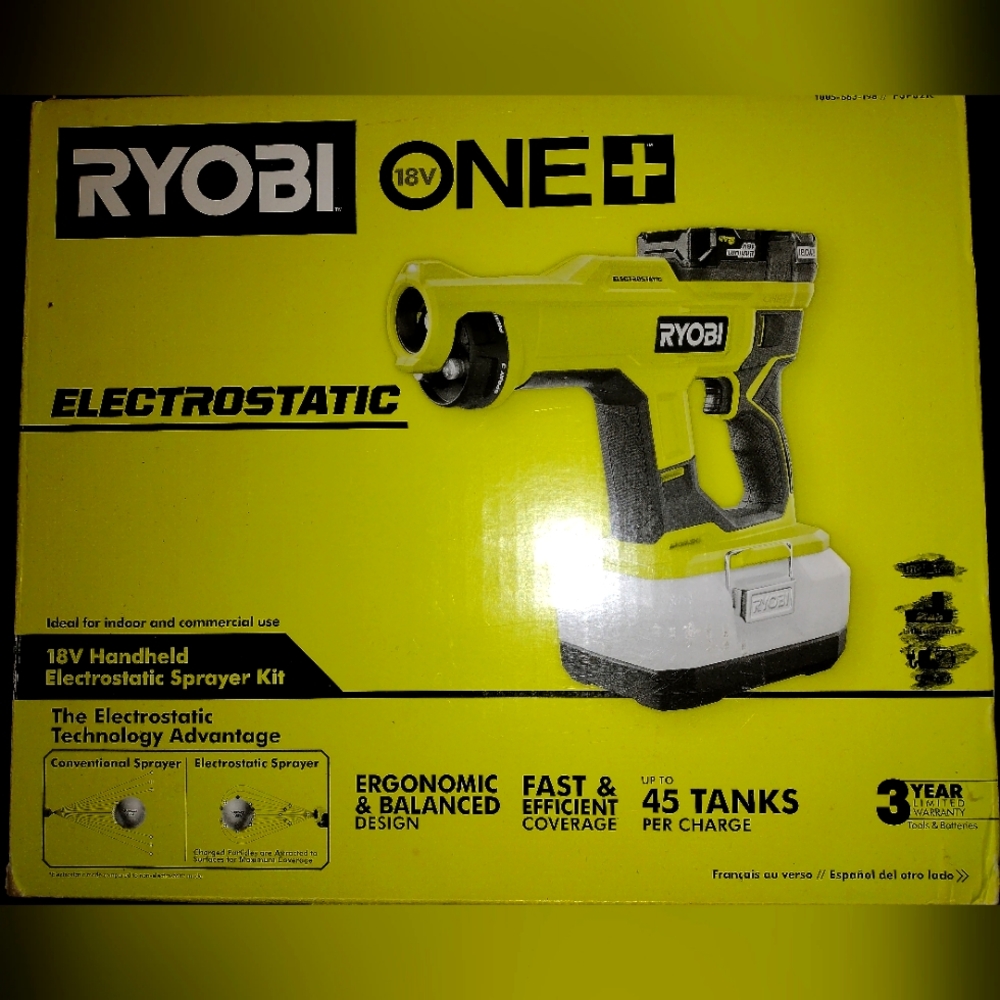 Ryobi ONE+ Cordless Handheld Sanitizer Spray